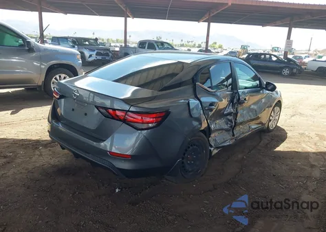 2021 Nissan Sentra S Xtronic Cvt z USA, uszkodzony, nr VIN 3N1AB8BV4MY315291